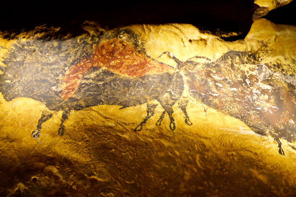 法国拉斯科洞穴壁画复原展